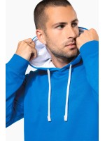 Sweatshirt com capuz em contraste - K446