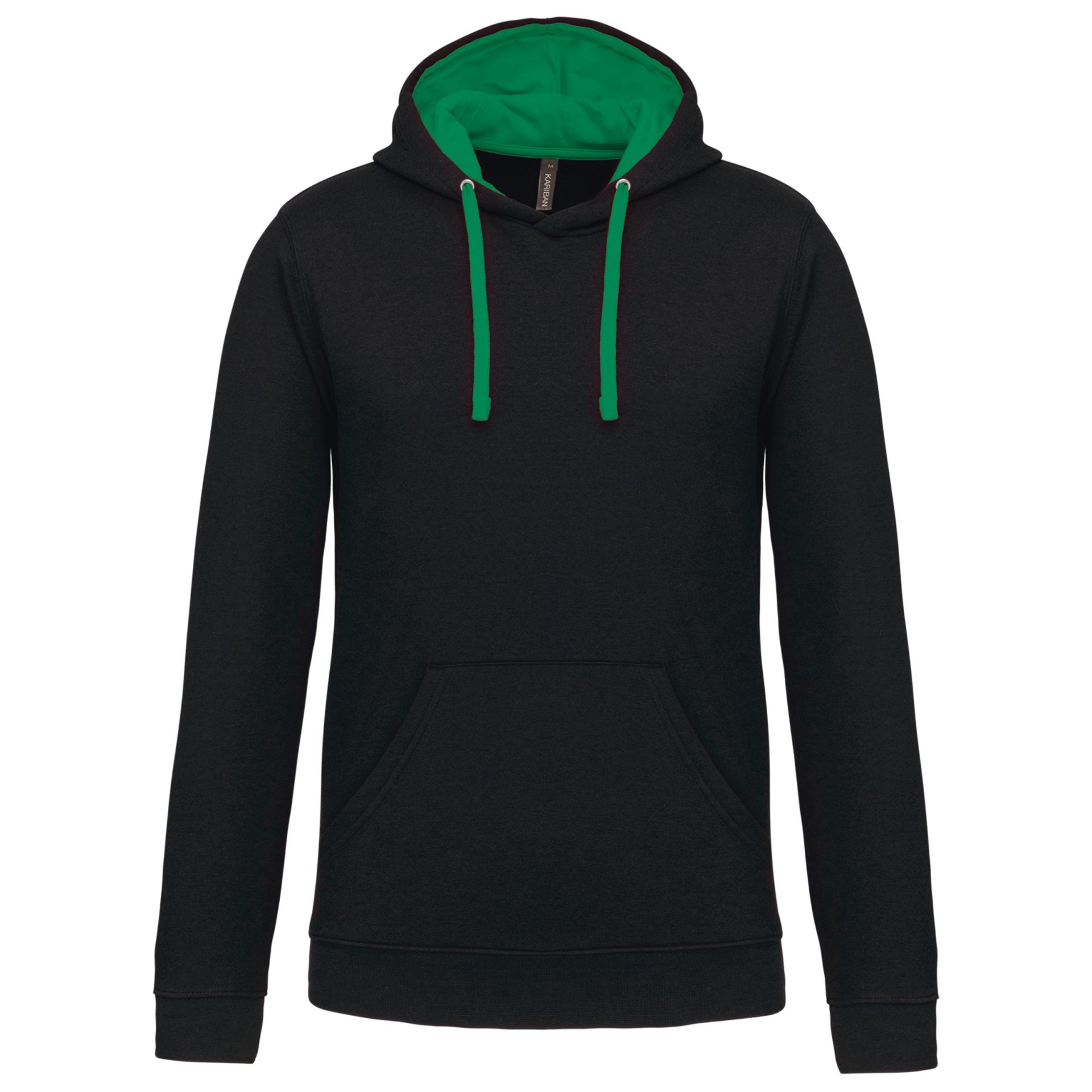 Sweatshirt com capuz em contraste - K446