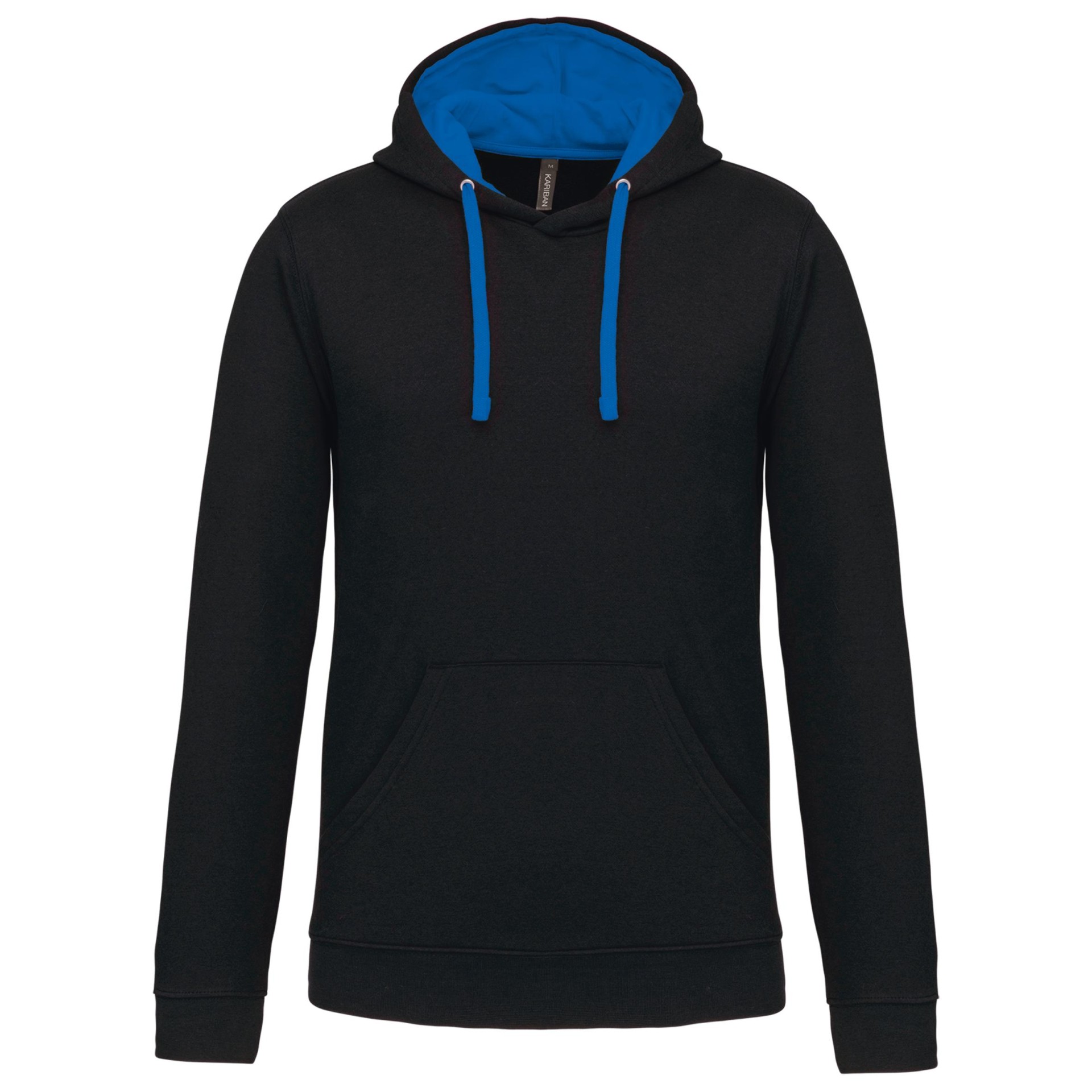 Sweatshirt com capuz em contraste - K446