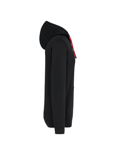 Sweatshirt com capuz em contraste - K446 Sweatshirt com capuz em contraste - K446