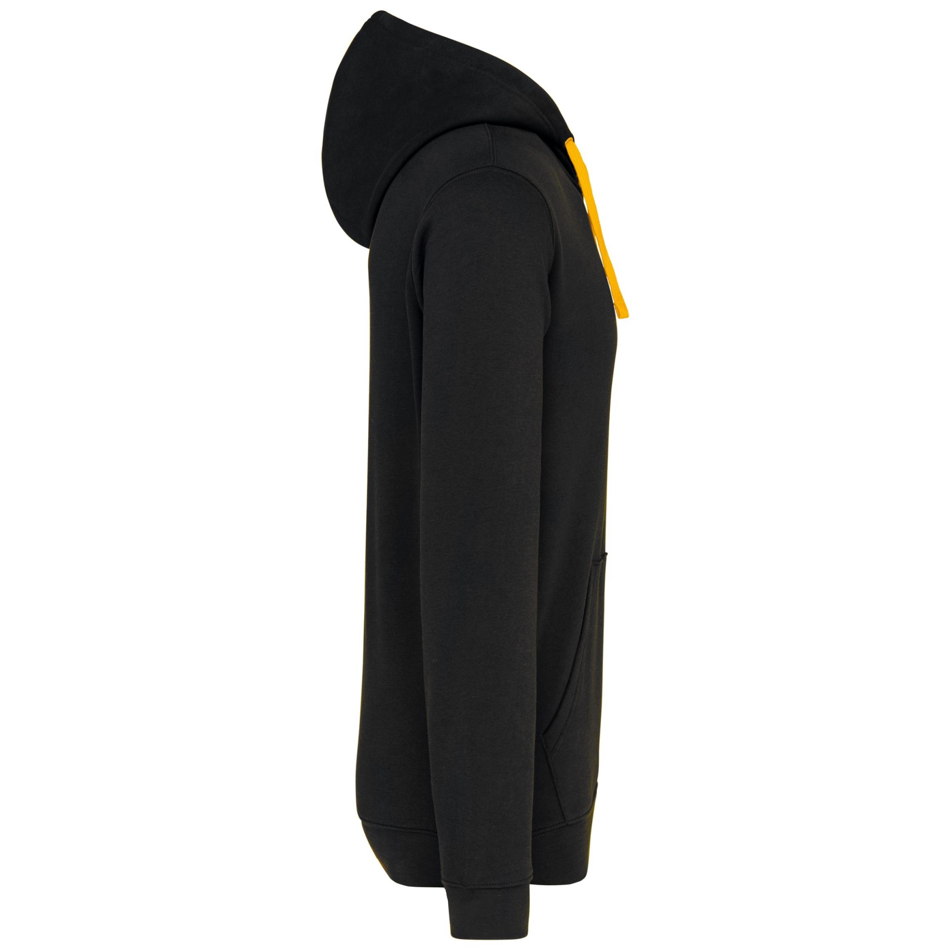 Sweatshirt com capuz em contraste - K446