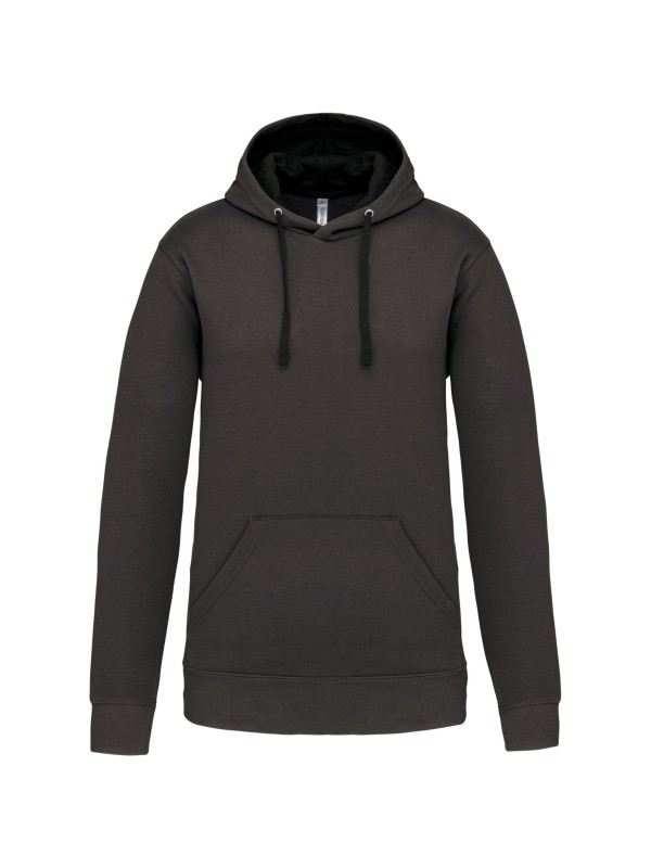 Sweatshirt com capuz em contraste - K446