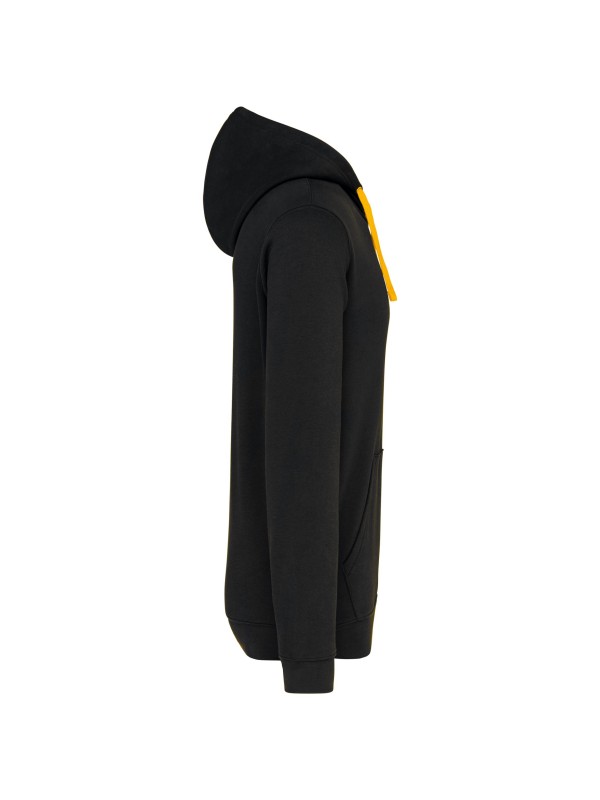 Sweatshirt com capuz em contraste - K446