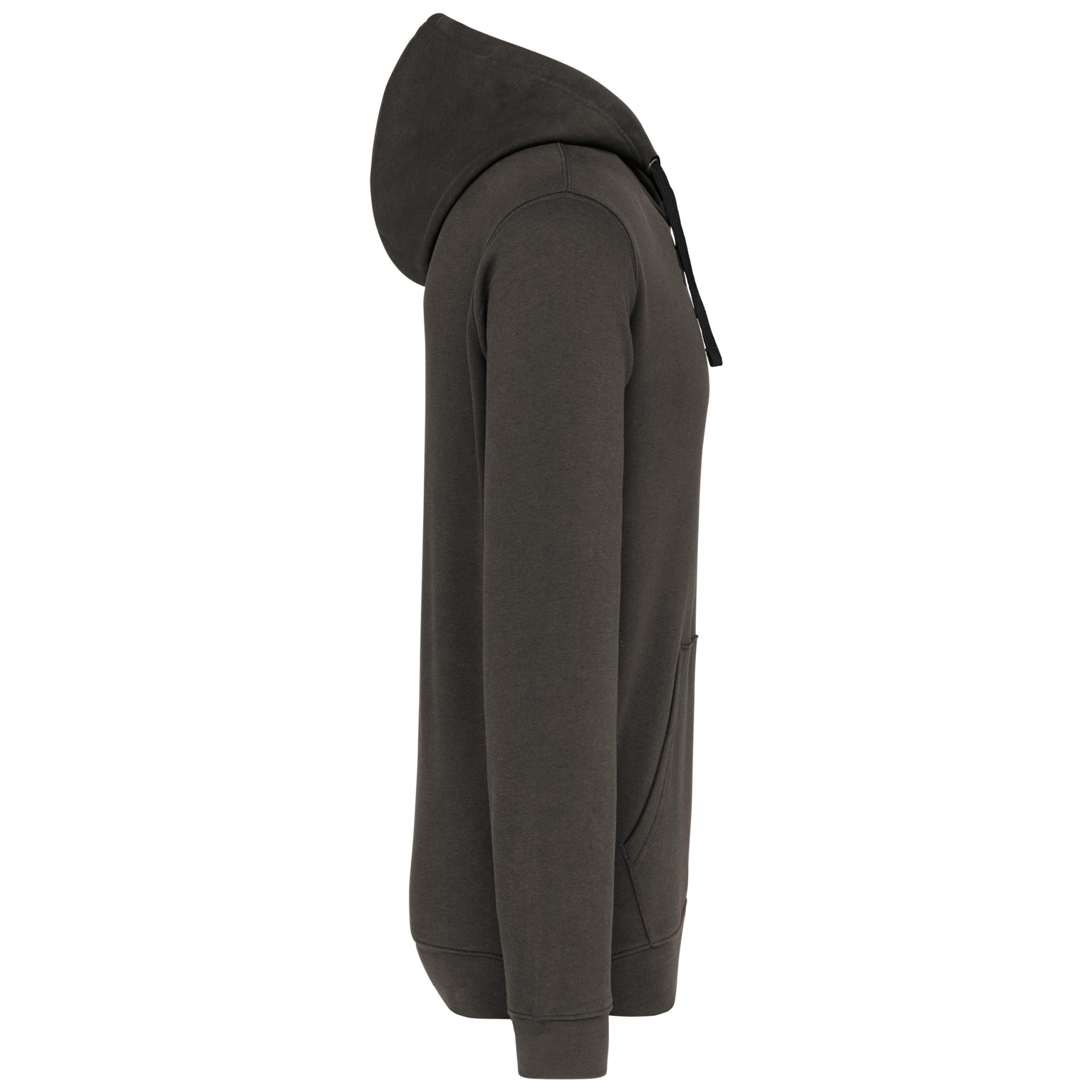 Sweatshirt com capuz em contraste - K446