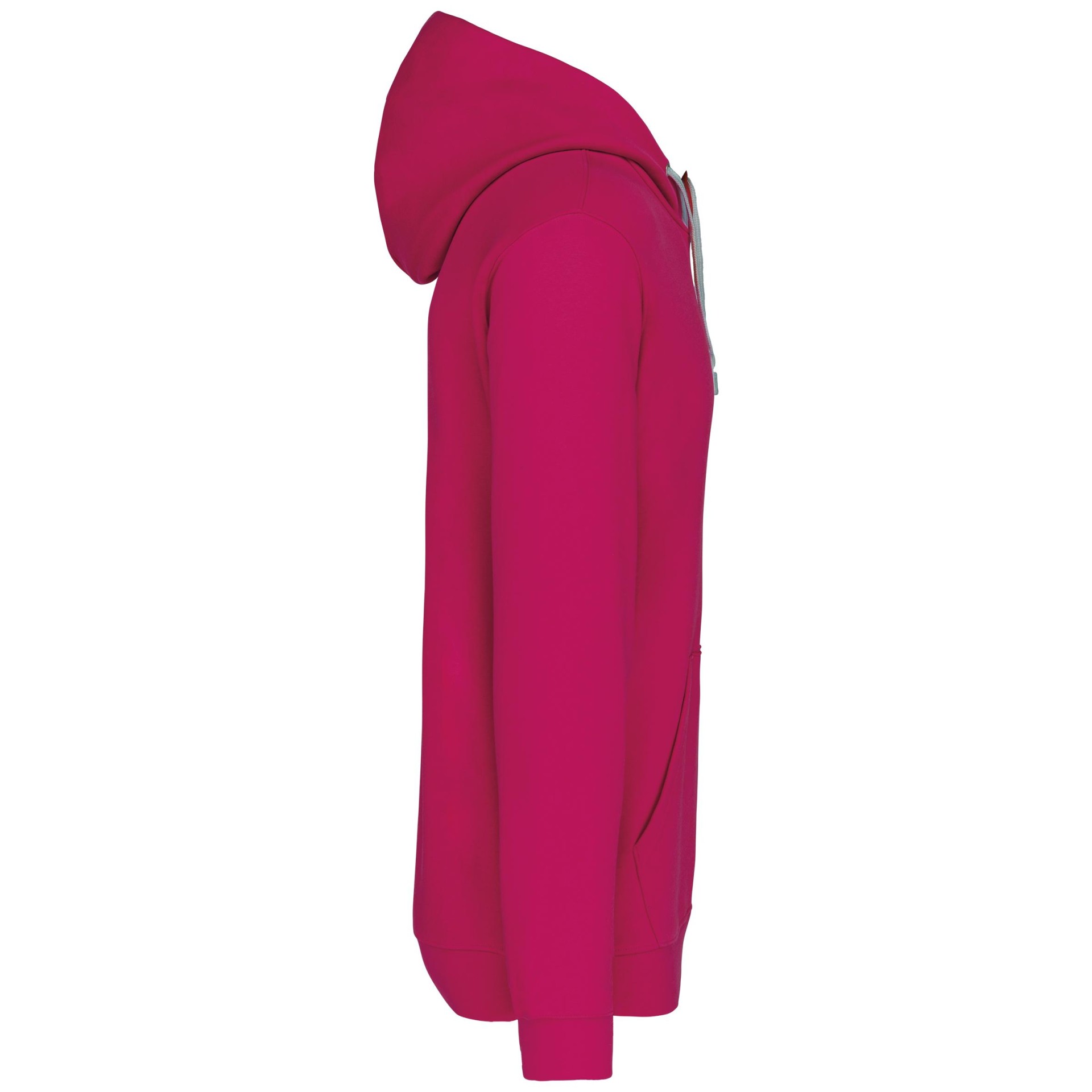 Sweatshirt com capuz em contraste - K446