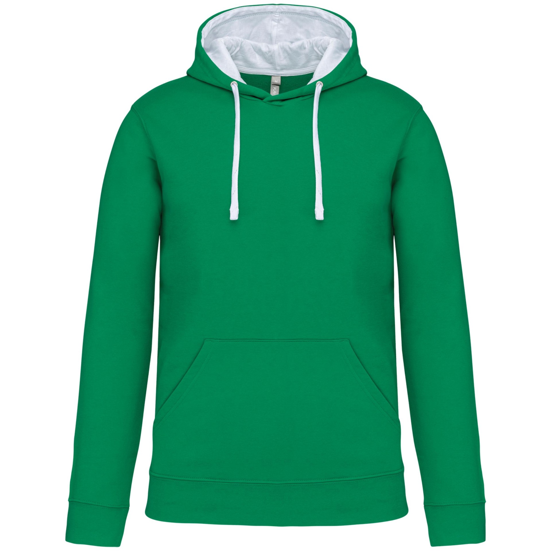 Sweatshirt com capuz em contraste - K446