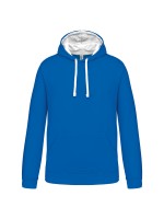 Sweatshirt com capuz em contraste - K446