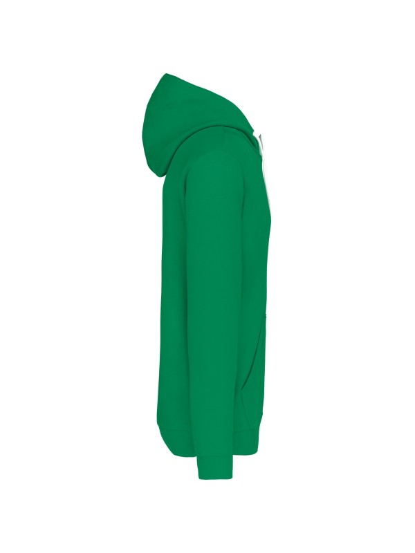 Sweatshirt com capuz em contraste - K446