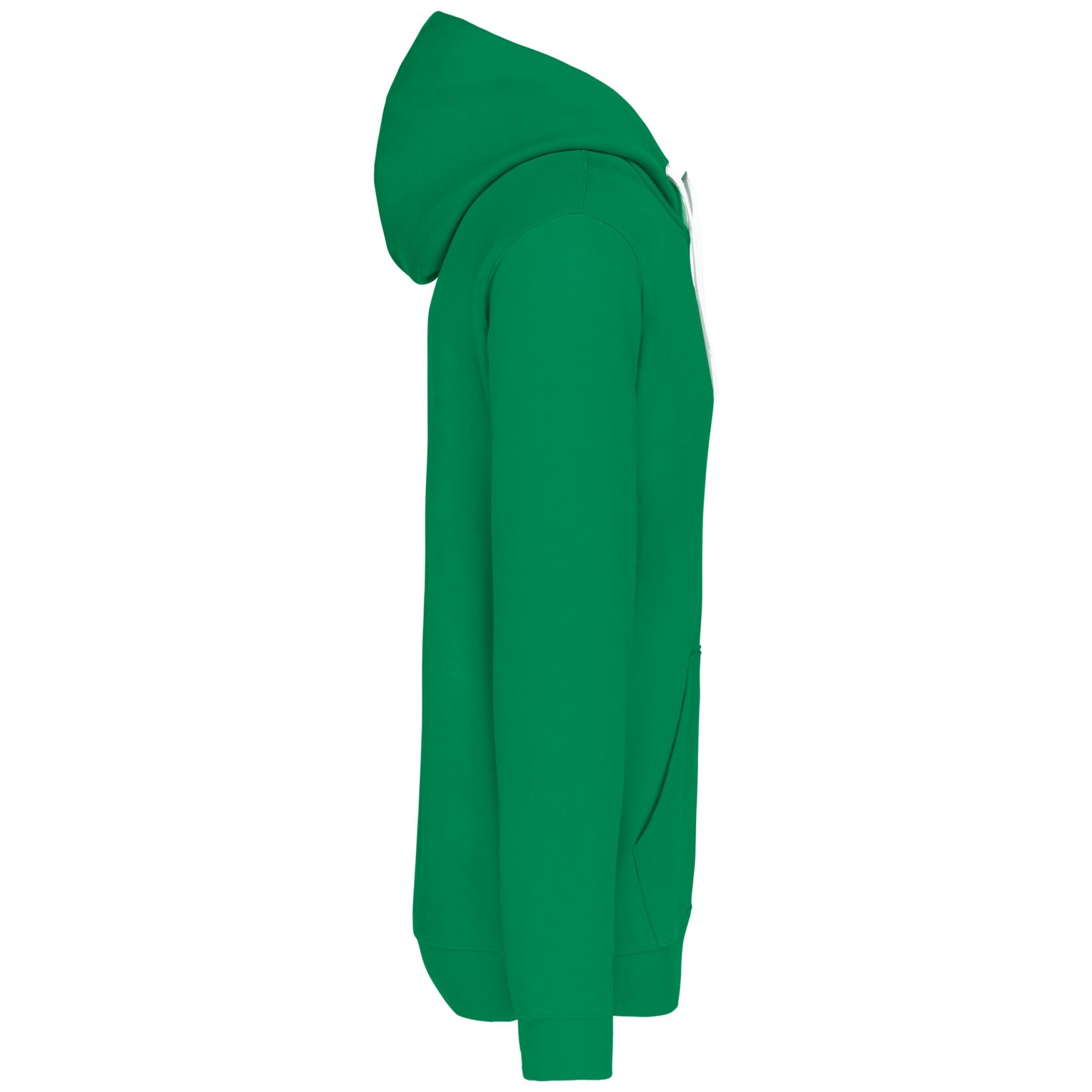 Sweatshirt com capuz em contraste - K446