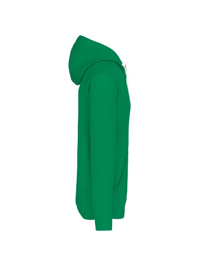 Sweatshirt com capuz em contraste - K446