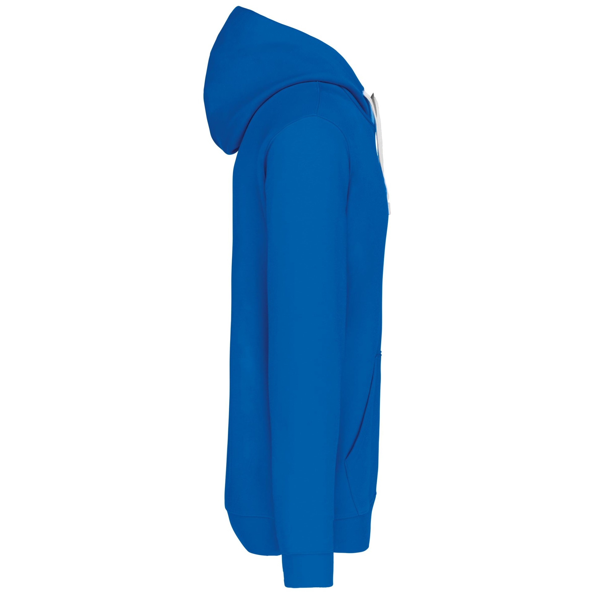 Sweatshirt com capuz em contraste - K446