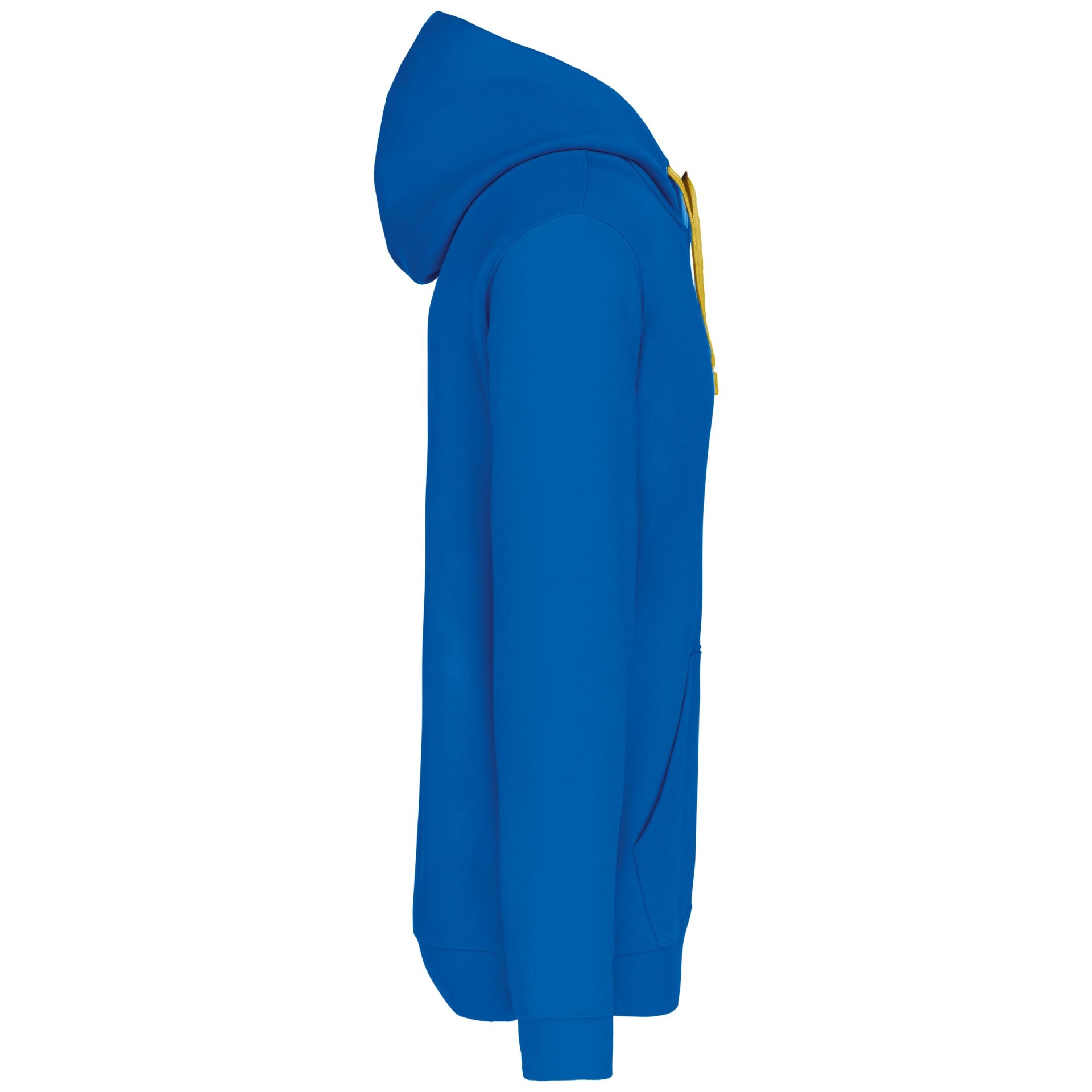 Sweatshirt com capuz em contraste - K446