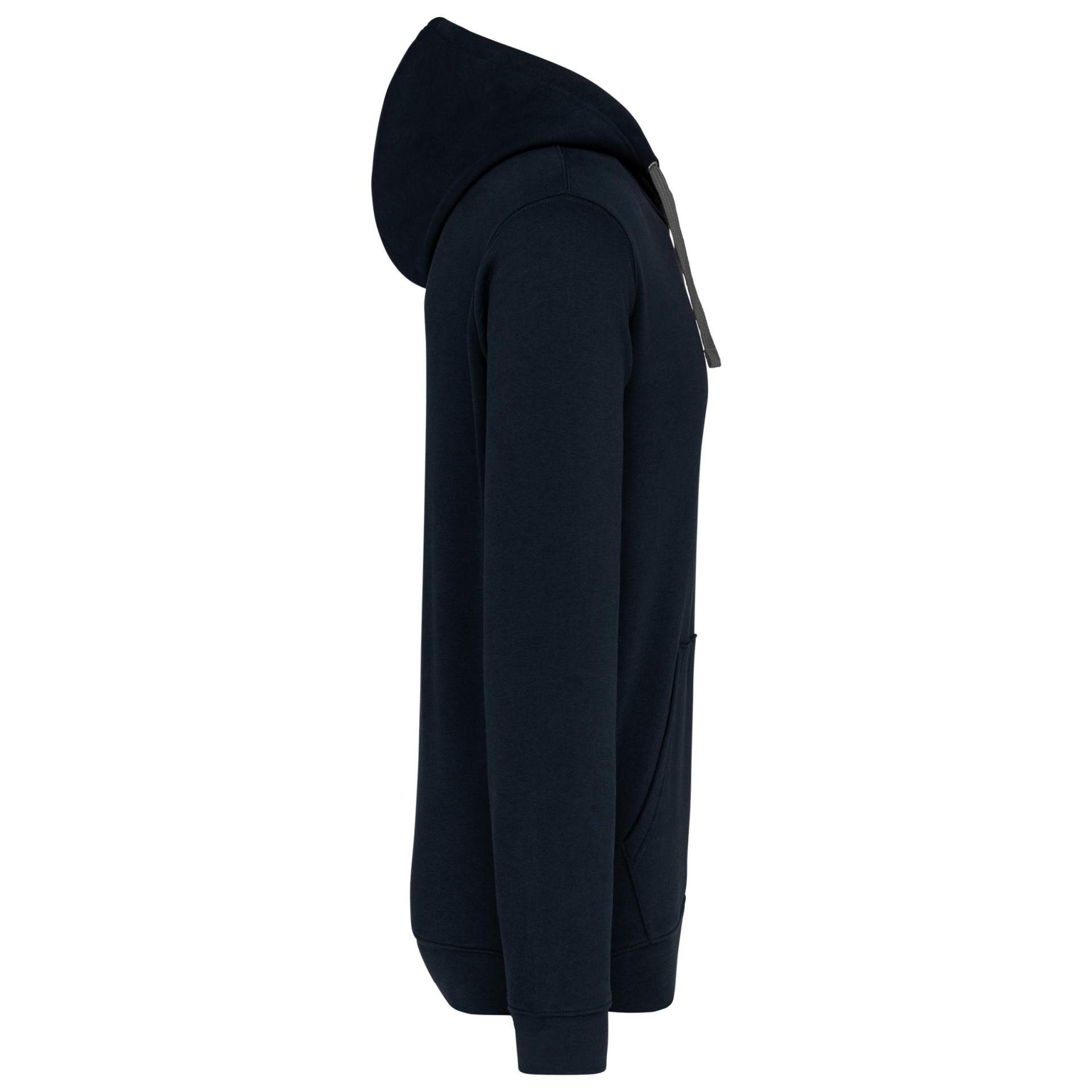 Sweatshirt com capuz em contraste - K446