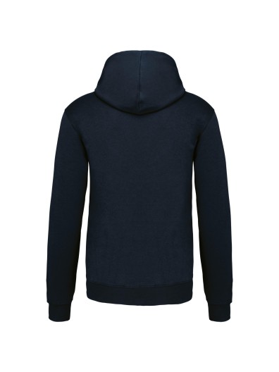 Sweatshirt com capuz em contraste - K446 Sweatshirt com capuz em contraste - K446