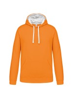 Sweatshirt com capuz em contraste - K446