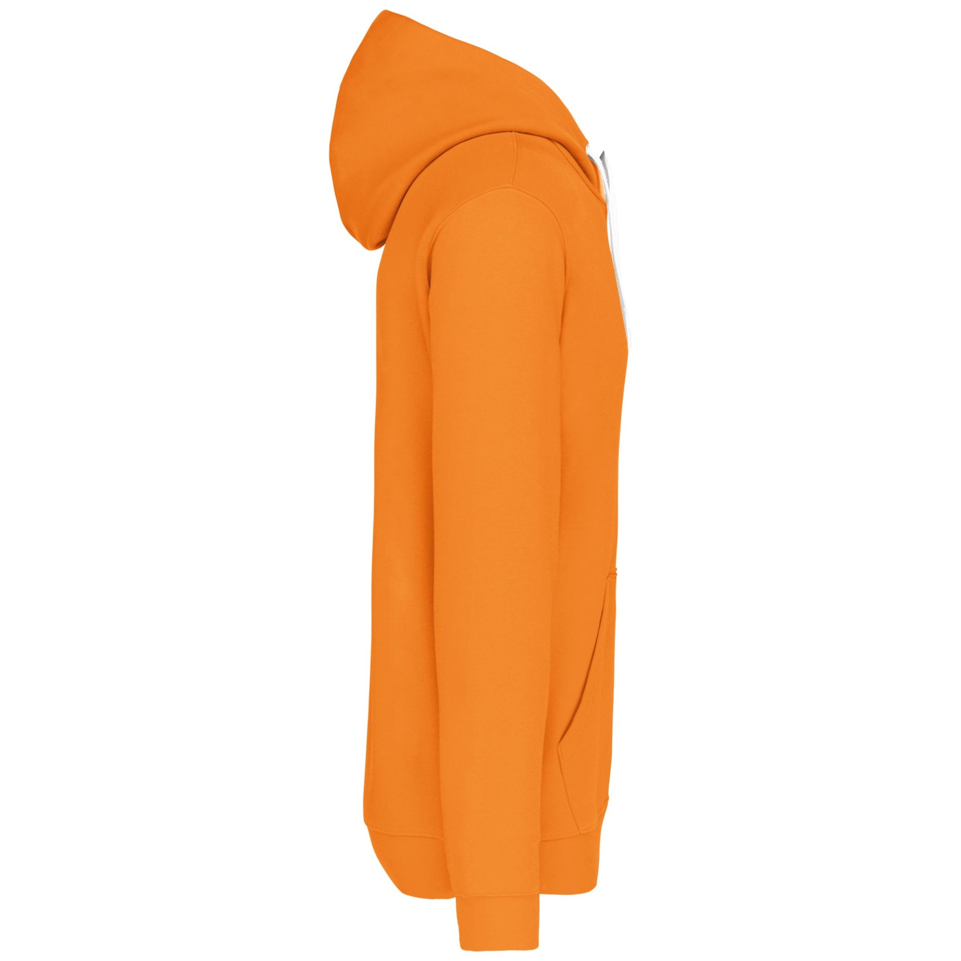 Sweatshirt com capuz em contraste - K446
