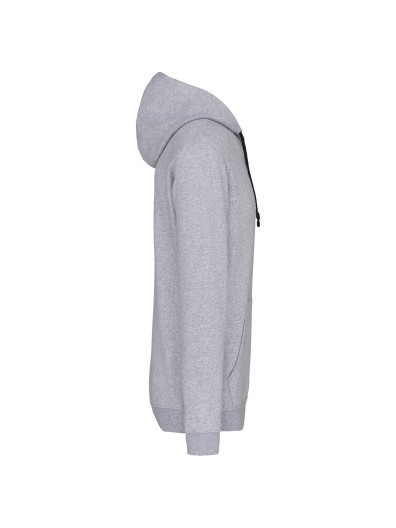 Sweatshirt com capuz em contraste - K446 Sweatshirt com capuz em contraste - K446