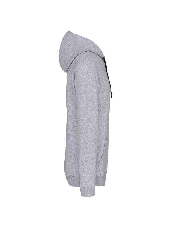 Sweatshirt com capuz em contraste - K446