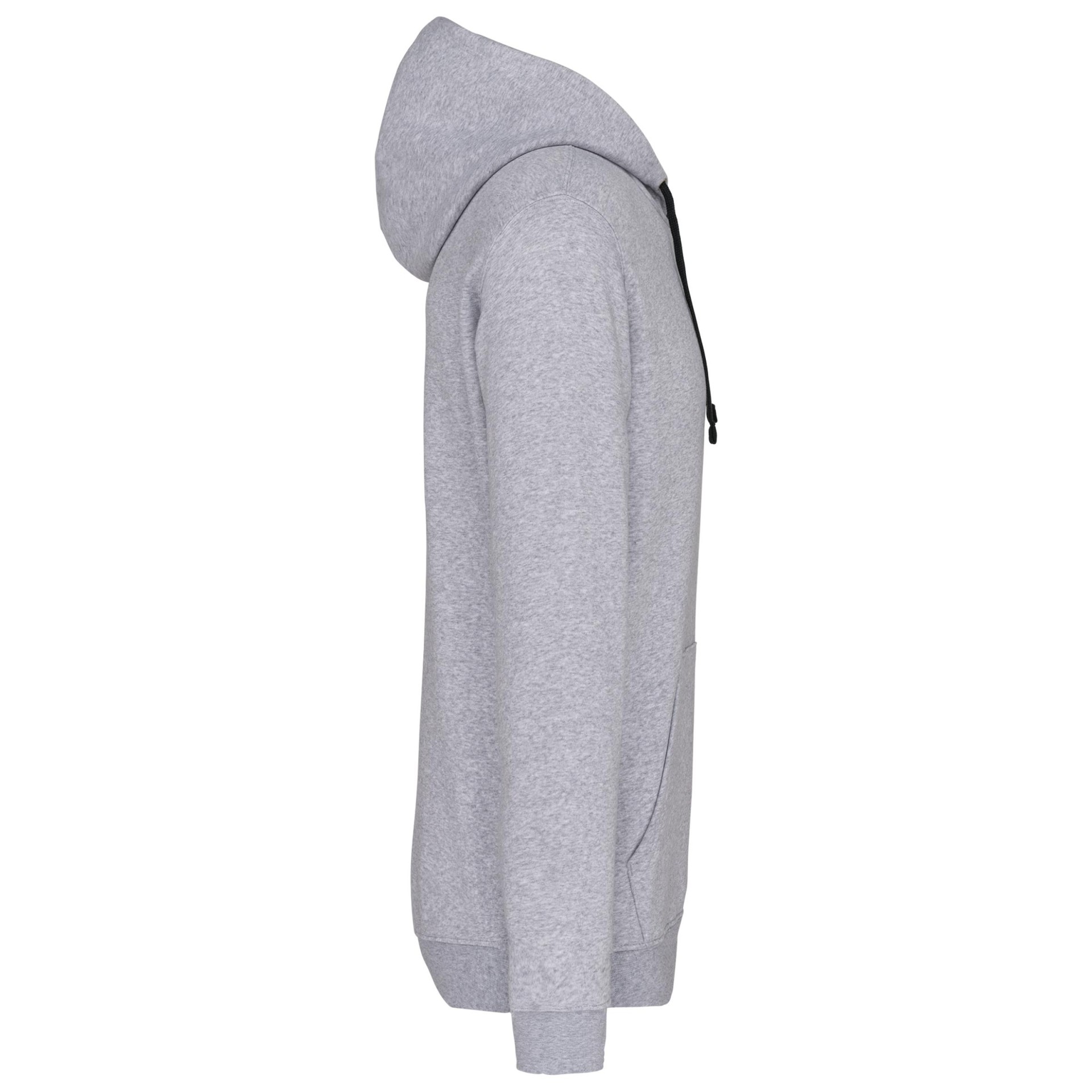Sweatshirt com capuz em contraste - K446