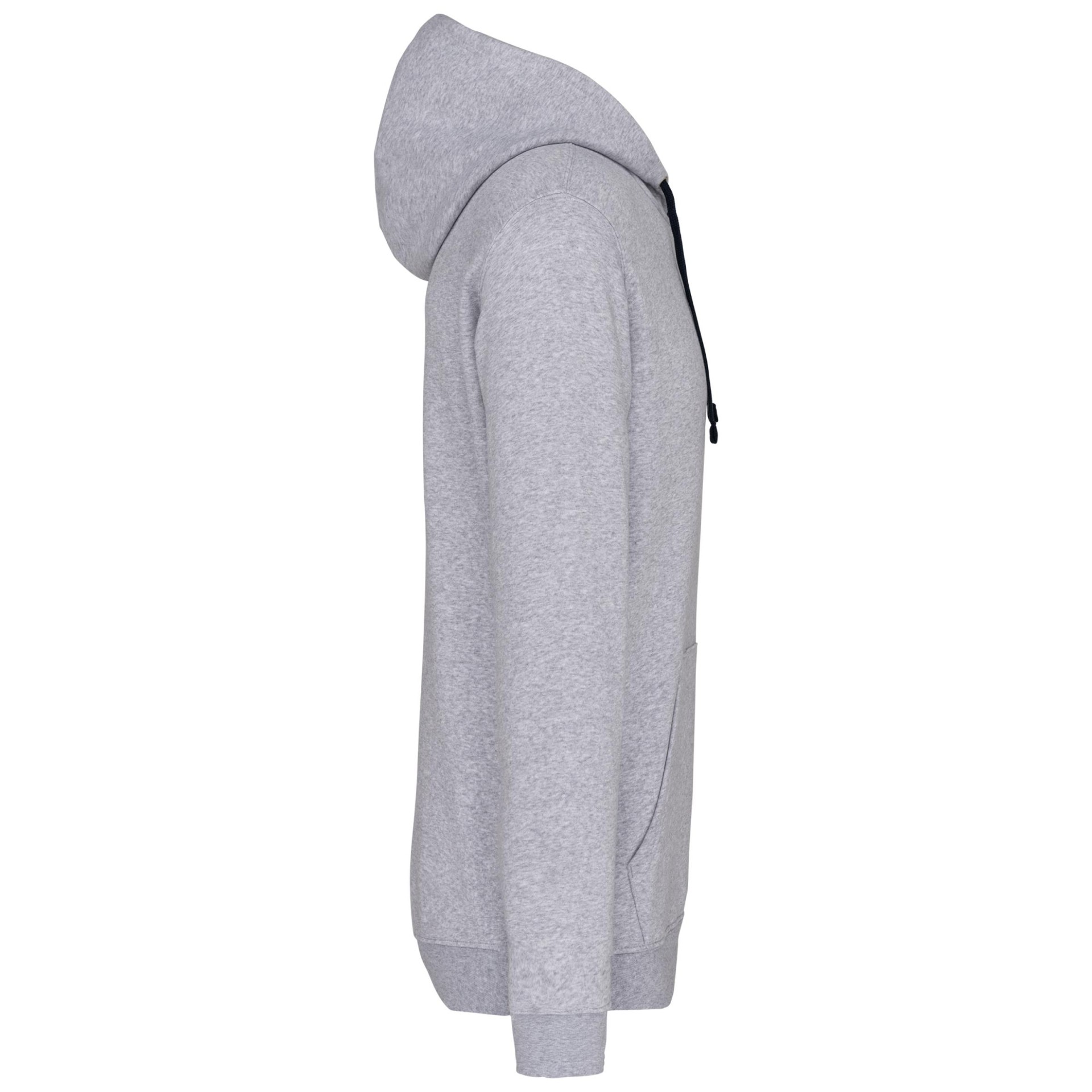 Sweatshirt com capuz em contraste - K446