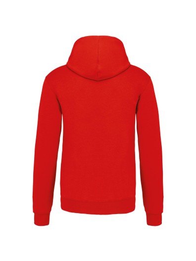 Sweatshirt com capuz em contraste - K446 Sweatshirt com capuz em contraste - K446
