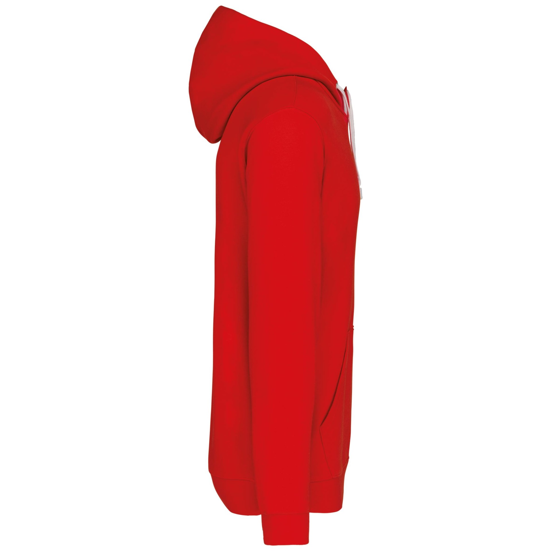 Sweatshirt com capuz em contraste - K446