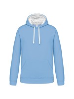 Sweatshirt com capuz em contraste - K446
