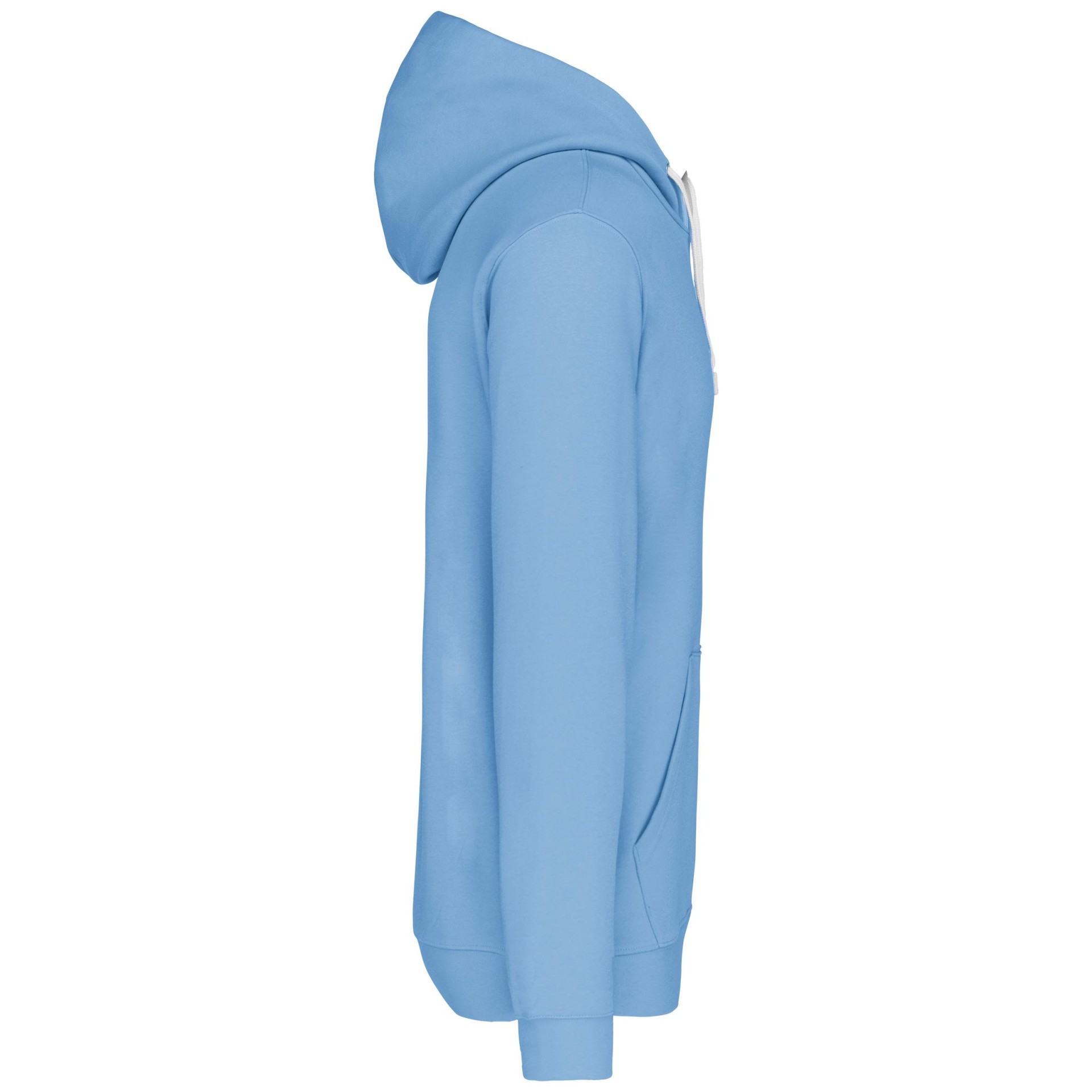 Sweatshirt com capuz em contraste - K446