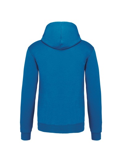 Sweatshirt com capuz em contraste - K446