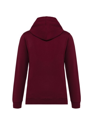 Sweatshirt com capuz em contraste - K446 Sweatshirt com capuz em contraste - K446