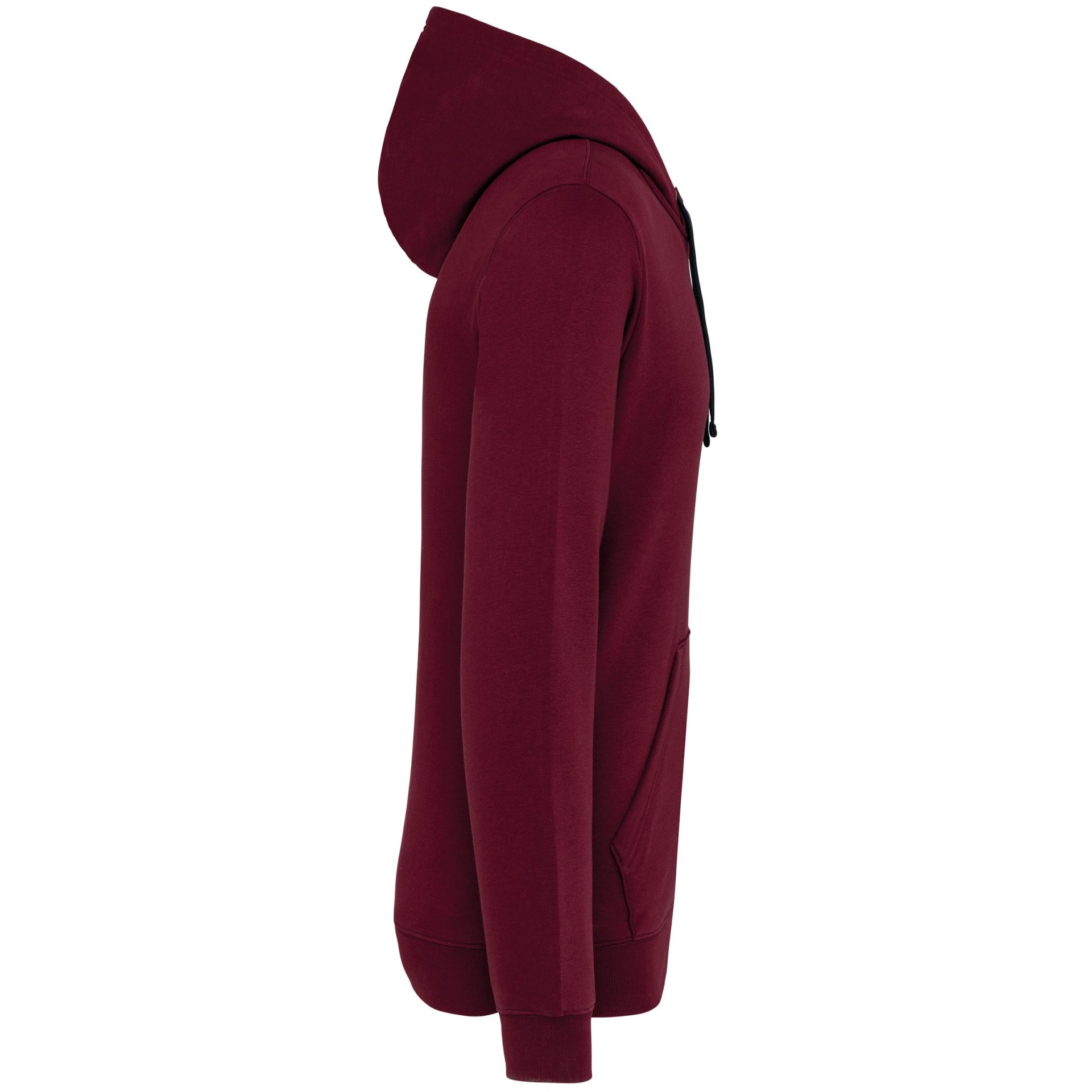 Sweatshirt com capuz em contraste - K446