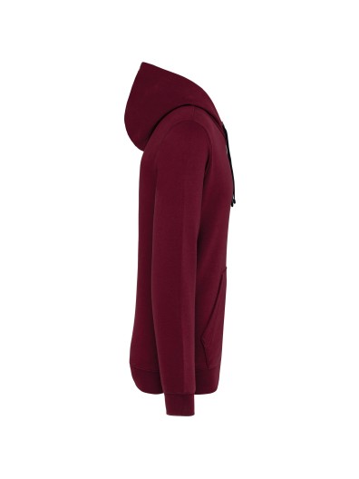 Sweatshirt com capuz em contraste - K446 Sweatshirt com capuz em contraste - K446