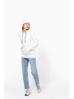 Sweatshirt Senhora com capuz em contraste - K465