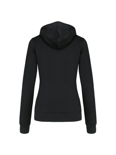 Sweatshirt Senhora com capuz em contraste - K465