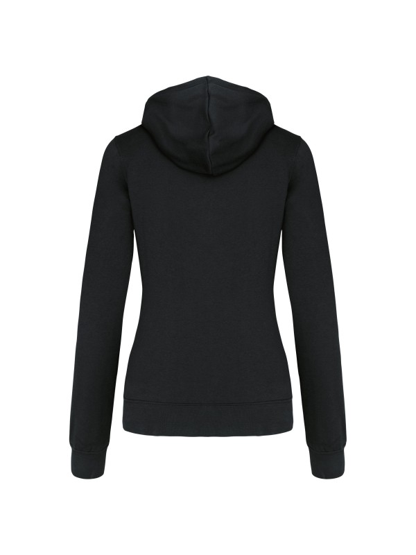 Sweatshirt Senhora com capuz em contraste - K465