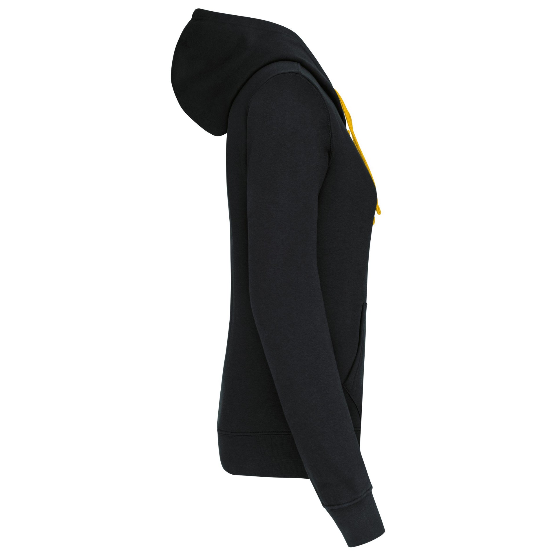Sweatshirt Senhora com capuz em contraste - K465