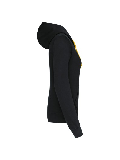 Sweatshirt Senhora com capuz em contraste - K465