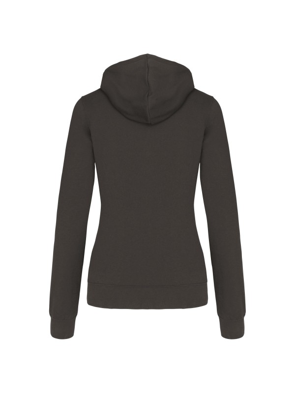 Sweatshirt Senhora com capuz em contraste - K465