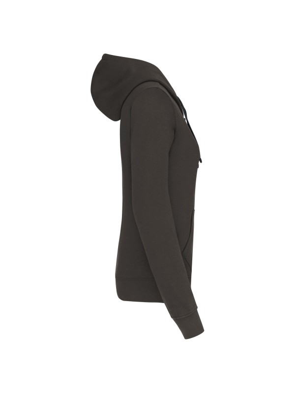 Sweatshirt Senhora com capuz em contraste - K465
