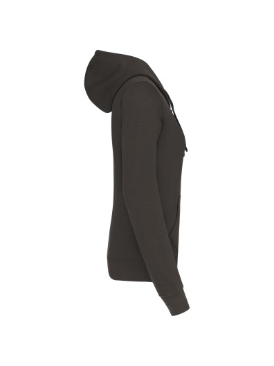 Sweatshirt Senhora com capuz em contraste - K465 Sweatshirt Senhora com capuz em contraste - K465