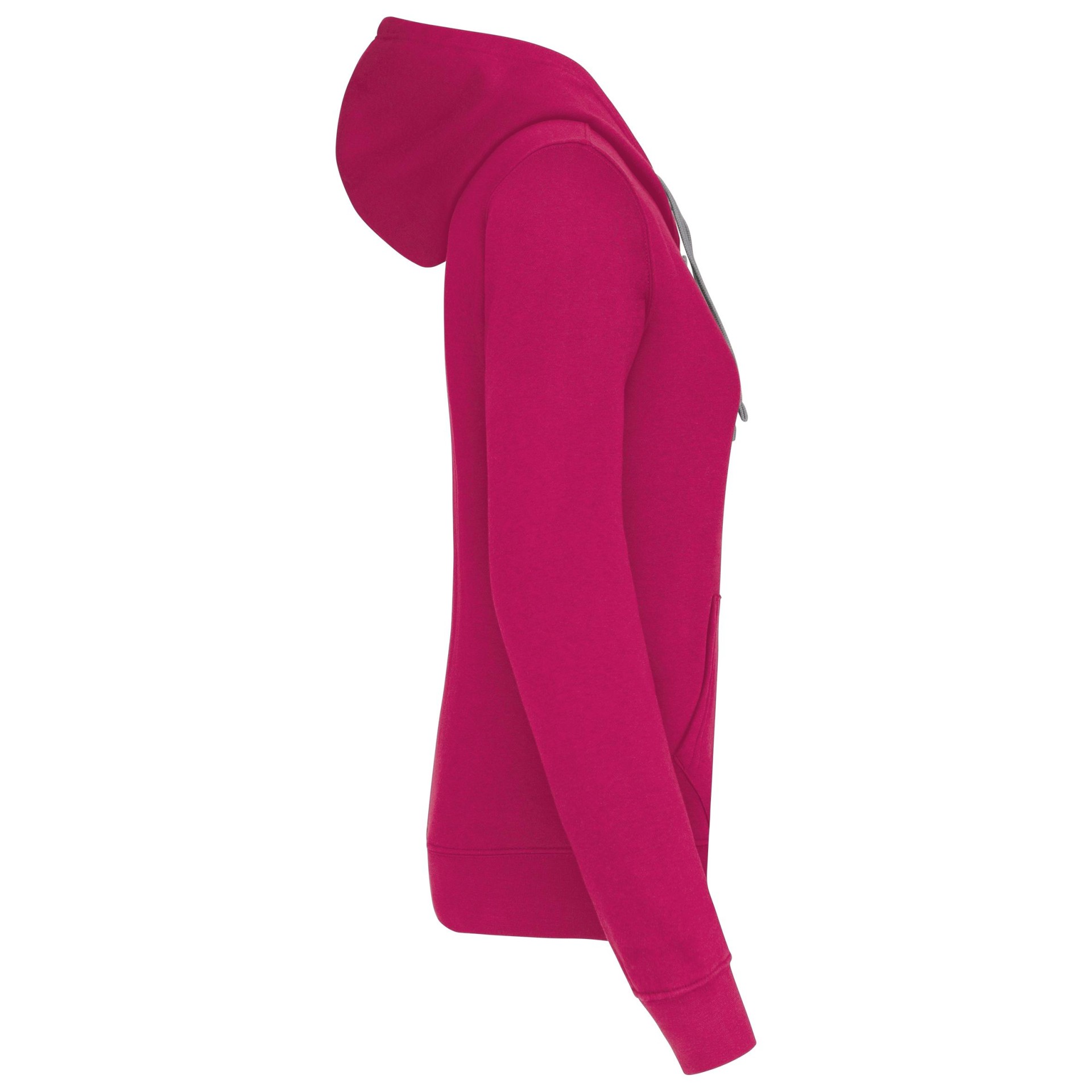 Sweatshirt Senhora com capuz em contraste - K465