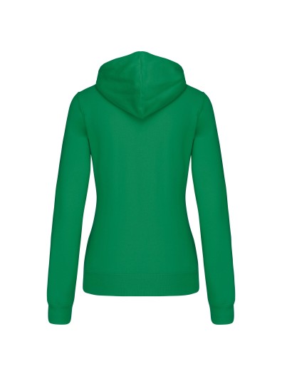 Sweatshirt Senhora com capuz em contraste - K465 Sweatshirt Senhora com capuz em contraste - K465
