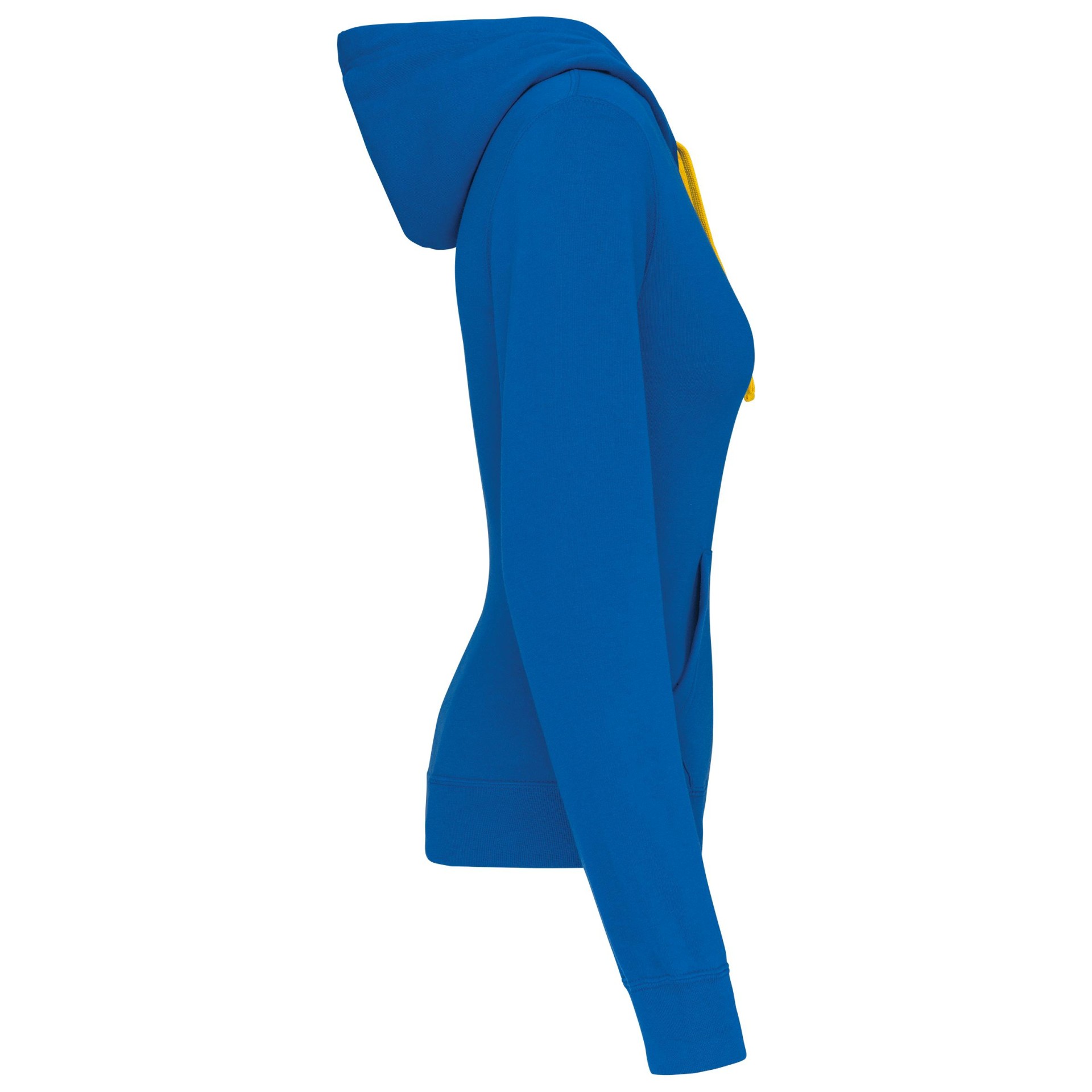 Sweatshirt Senhora com capuz em contraste - K465