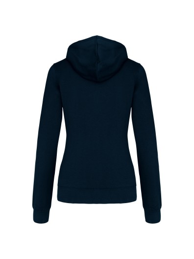 Sweatshirt Senhora com capuz em contraste - K465