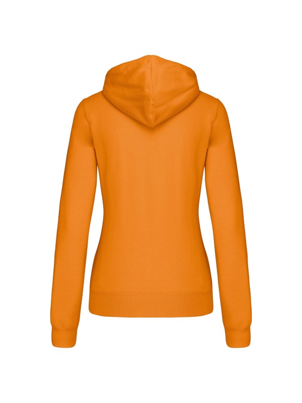 Sweatshirt Senhora com capuz em contraste - K465