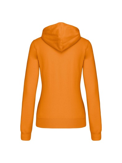 Sweatshirt Senhora com capuz em contraste - K465