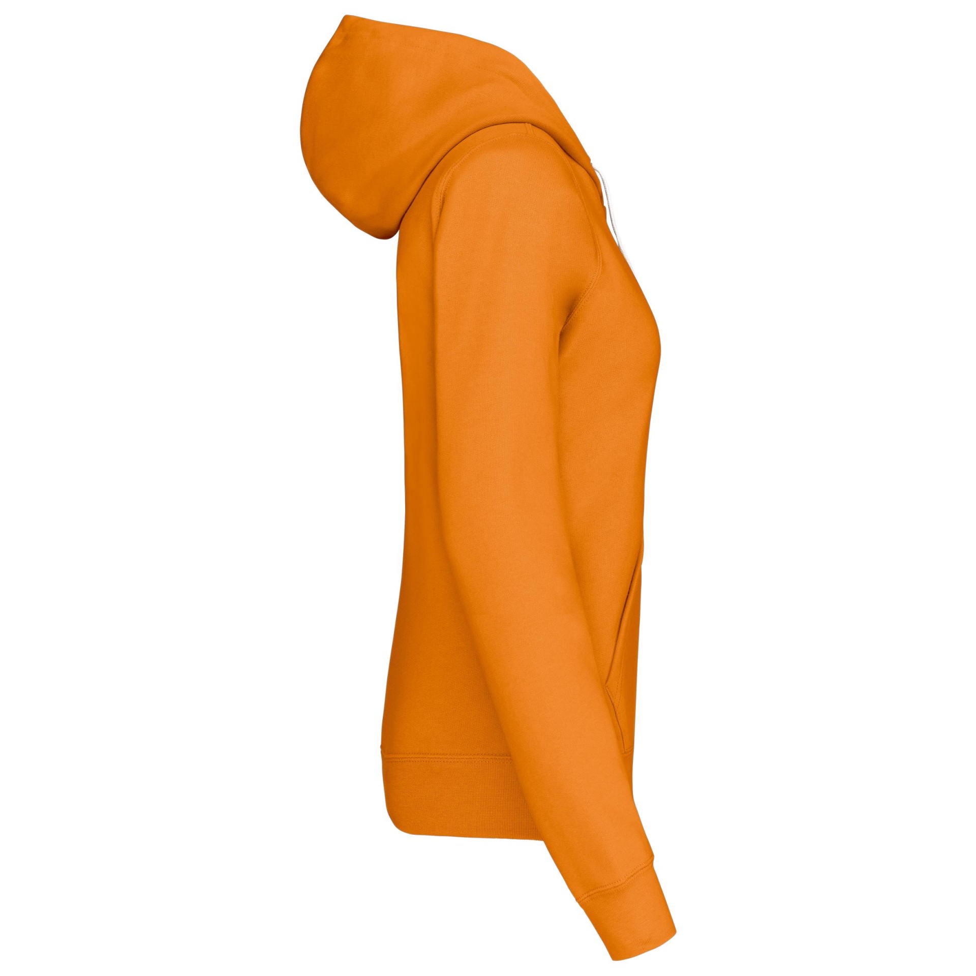 Sweatshirt Senhora com capuz em contraste - K465