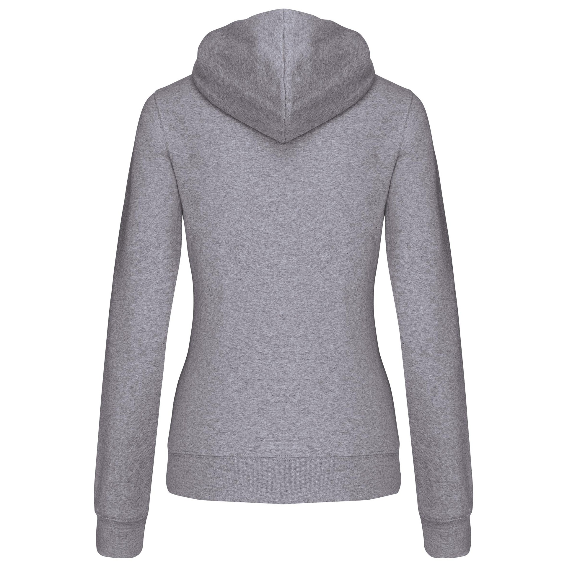 Sweatshirt Senhora com capuz em contraste - K465