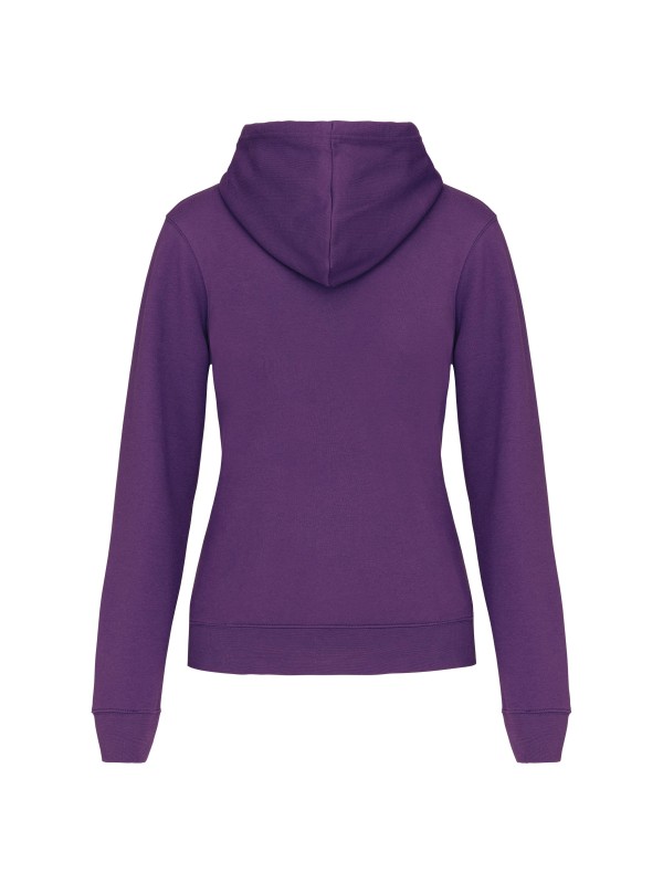 Sweatshirt Senhora com capuz em contraste - K465