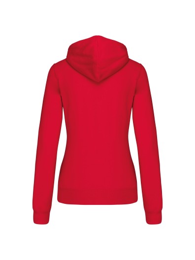 Sweatshirt Senhora com capuz em contraste - K465